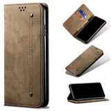 Xiaomi 11T/11T Pro Retro Series Etui med Pung og Kortholder - Kaffe