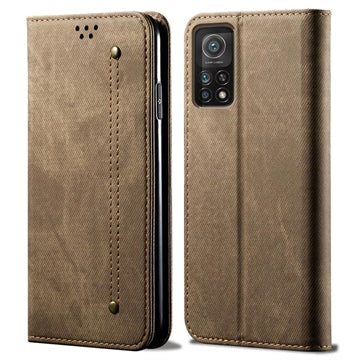 Xiaomi 11T/11T Pro Retro Series Etui med Pung og Kortholder - Kaffe