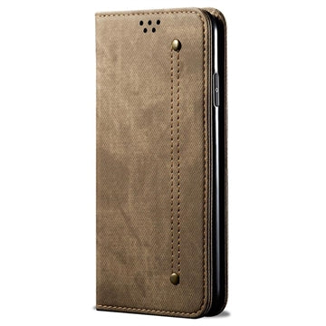 Xiaomi 11T/11T Pro Retro Series Etui med Pung og Kortholder - Kaffe
