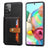 Samsung Galaxy A53 5G Retro Style Cover med Pung - Sort