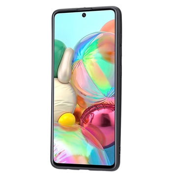 Samsung Galaxy A53 5G Retro Style Cover med Pung - Sort