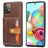 Samsung Galaxy A53 5G Retro Style Cover med Pung - Brun