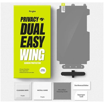 Samsung Galaxy S23 Ultra 5G Ringke Dual Easy Wing Beskyttelsesfilm - Privatliv