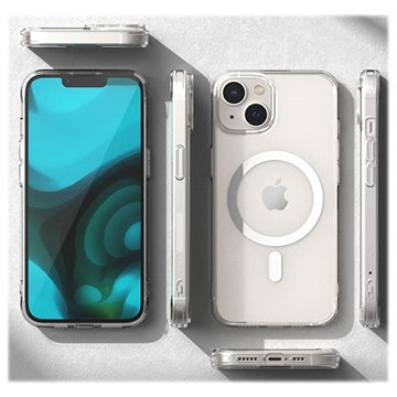 Ringke Fusion Magnetic iPhone 14 Plus Hybrid Cover - Klar