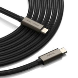 Ringke USB 3.2 Type-C-kabel PD240W - 2m - Sort