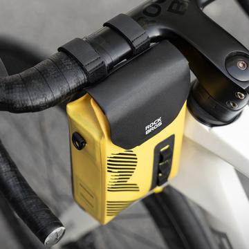Rockbros AS-160 vandtæt styrtaske - 1.3l - sort / gul
