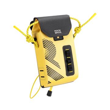 Rockbros AS-160 vandtæt styrtaske - 1.3l - sort / gul