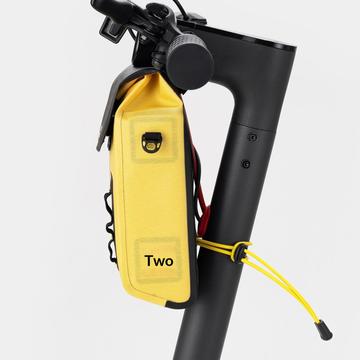 Rockbros AS-160 vandtæt styrtaske - 1.3l - sort / gul