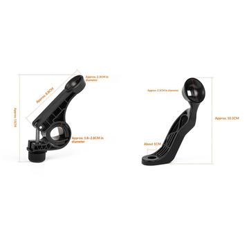 Rockbros vandtæt magnetisk telefonholder til cykel og e-cykel - 4.7"-6.9" - sort