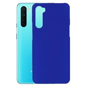 OnePlus Nord Gummiagtig Cover - Blå