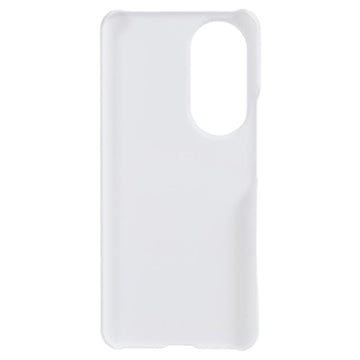 Honor 90 Gummibelagt Plastik Cover - Hvid
