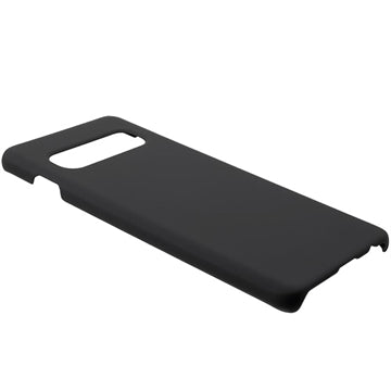 Samsung Galaxy S10 Gummibelagt Plastik Cover - Sort