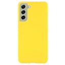 Samsung Galaxy S21 FE 5G Gummibelagt Plastik Cover - Gul