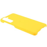 Samsung Galaxy S21 FE 5G Gummibelagt Plastik Cover - Gul