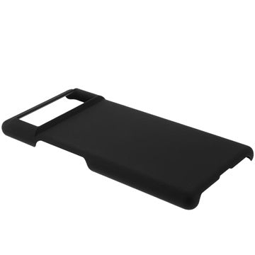 Google Pixel 6 Pro Gummibelagt Plastik Cover - Sort