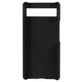 Google Pixel 6a Gummibelagt Plastik Cover - Sort