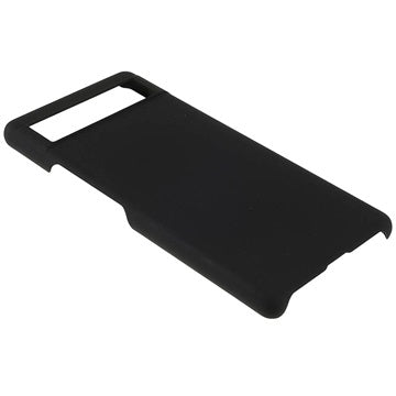 Google Pixel 6a Gummibelagt Plastik Cover - Sort