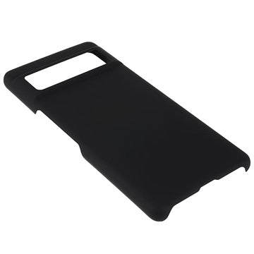 Google Pixel 7 Gummibelagt Plastik Cover - Sort