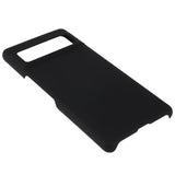 Google Pixel 7 Gummibelagt Plastik Cover - Sort
