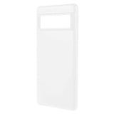 Google Pixel 7 Gummibelagt Plastik Cover - Hvid