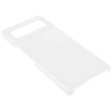 Google Pixel 7 Gummibelagt Plastik Cover - Hvid