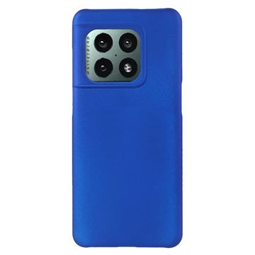 OnePlus 10 Pro Gummibelagt Plastik Cover - Blå