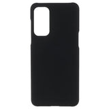 OnePlus Nord 2 5G Gummibelagt Plastik Cover - Sort