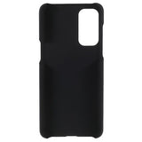 OnePlus Nord 2 5G Gummibelagt Plastik Cover - Sort