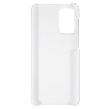 Samsung Galaxy A23 Gummibelagt Plastik Cover - Hvid