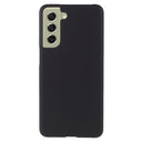 Samsung Galaxy S21 FE 5G Gummibelagt Plastik Cover - Sort