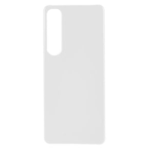 Sony Xperia 1 IV Gummibelagt Plastik Cover - Hvid