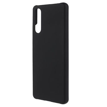Sony Xperia 10 IV Gummibelagt Plastik Cover - Sort