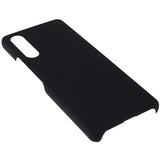 Sony Xperia 10 IV Gummibelagt Plastik Cover - Sort