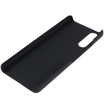 Sony Xperia 10 IV Gummibelagt Plastik Cover - Sort