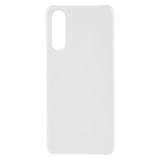 Sony Xperia 10 IV Gummibelagt Plastik Cover - Hvid