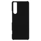 Sony Xperia 5 IV Gummibelagt Plastik Cover - Sort