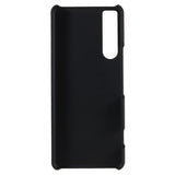Sony Xperia 5 IV Gummibelagt Plastik Cover - Sort