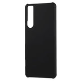 Sony Xperia 5 IV Gummibelagt Plastik Cover - Sort