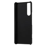Sony Xperia 5 IV Gummibelagt Plastik Cover - Sort