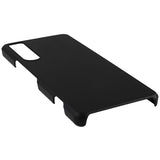 Sony Xperia 5 IV Gummibelagt Plastik Cover - Sort