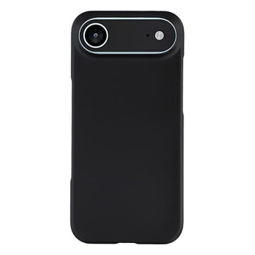 iPhone Air Gummibelagt Plastik Cover - Sort
