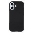 iPhone 17 Gummibelagt Plastik Cover - Sort