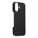 iPhone 17 Gummibelagt Plastik Cover - Sort