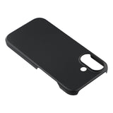 iPhone 17 Gummibelagt Plastik Cover - Sort