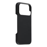 iPhone 17 Pro Gummibelagt Plastik Cover - Sort