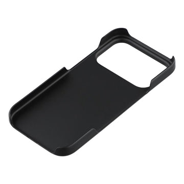 iPhone 17 Pro Gummibelagt Plastik Cover - Sort