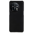 OnePlus 11 Gummibelagt Plastik Cover - Sort