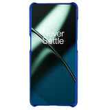 OnePlus 11 Gummibelagt Plastik Cover - Blå