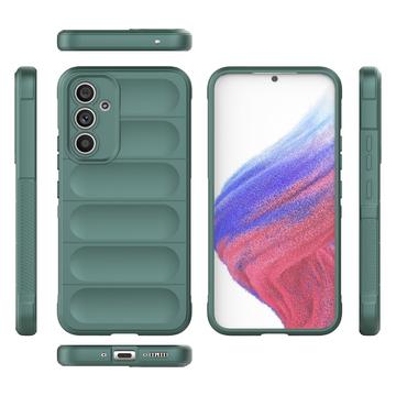 Samsung Galaxy A54 5G Rugged Series TPU Cover - Grøn