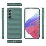 Samsung Galaxy A54 5G Rugged Series TPU Cover - Grøn